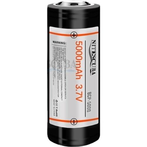 Diving torch 26650 rechargeable lithium battery 5000mah with Seiko protection board S18/S18F battery