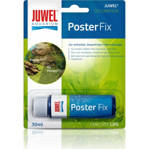 JUWEL Aquarium Glue Poster-Fix Adhesive Background Mounting Instant Glue Use In Water for Fish Tank Aquatic Plant Grass Stone