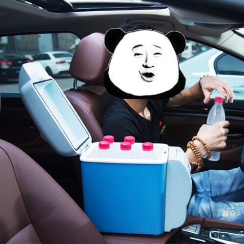 12V 7.5L Capacity Portable Car Refrigerator Cooler Warmer Truck Electric Fridge Mini Fridge for Travel RV Boat