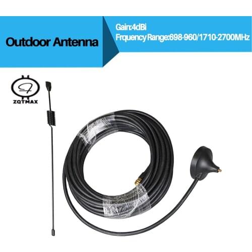 ZQTMAX Suction cup antenna for cell phone signal booster 2g 3g 4g repeater Walkie talkie car outdoor antenna