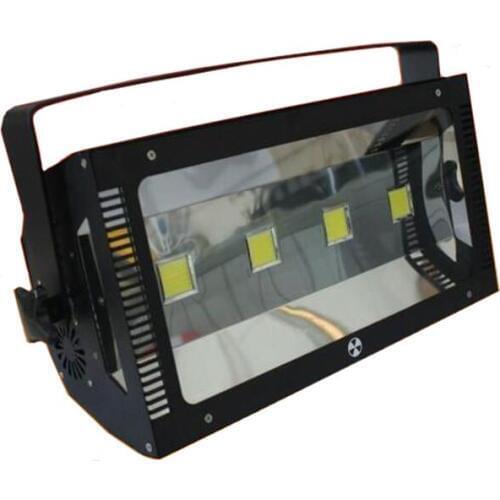 RGB Stage Led Strobe Flash 400W (LED100W*4) Power Same to Aotmic 3000W DMX 1/3/6 Channels Mode 90V-240V for Stage Party Disco