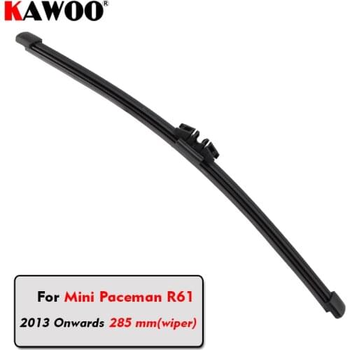 KAWOO Car Rear Wiper Blades Back Window Wipers Arm For Mini Paceman R61 Hatchback(2013-) 285mm Auto Windscreen Blade Accessories
