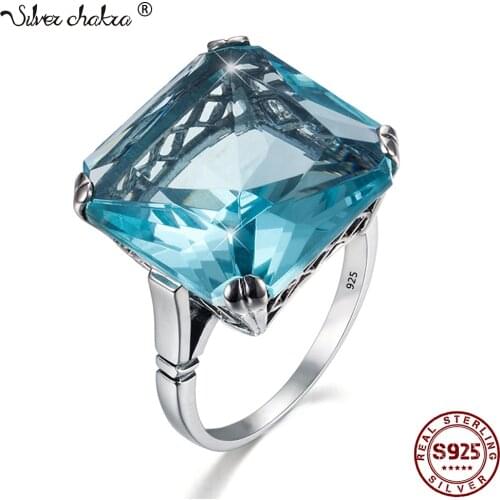 Silver chakra Women's Silver Rings