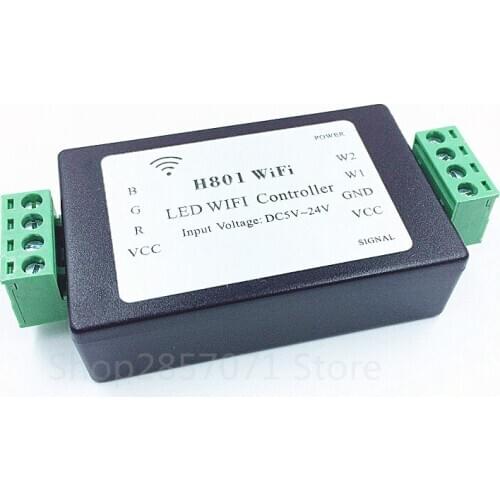 LED Strip Light Lamp H801 WiFi Controller Android Phone WLAN Control Router New