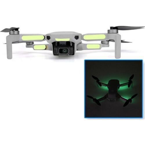 2pcs/set Luminous Stickers Night Flight Glowing Decorative Sticker Patch for DJI Mavic Mini Drone Accessories Kit