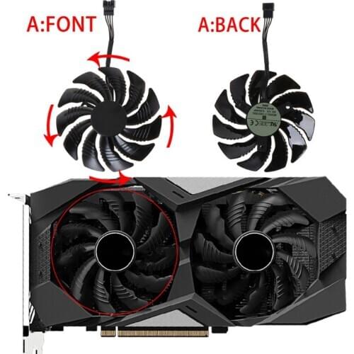 T129215SU 85mm Cooling Fan Cooler for Gigabyte Geforce GTX 1050 1050TI 1060 1070 M2EC