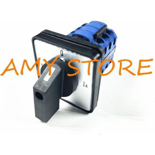 Motor Control Rotary Selector Changeover Ammeter Cam Switch CA10-A048.3 20A