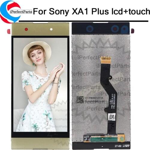 5.5"For Sony Xperia XA1 Plus Lcd Screen Display WIth Touch Glass Digitizer G3412 G3416 G3426 G3412 G3421 Assembly Repair Parts