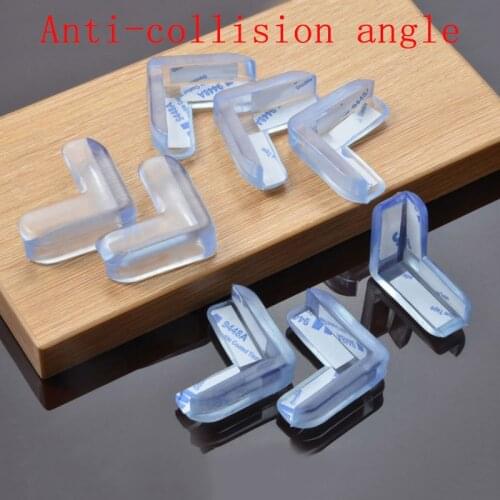 1/4Pcs Edge Corner Guard Baby Silicone Safety Protector Table Corner Protection Children Anticollision Edge Guards Cover Kids