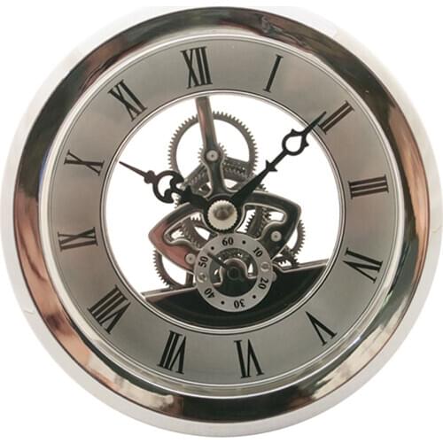 103mm Floating Anniversary Quartz Skeleton Insert Clock Movement DIY Craft 1pc