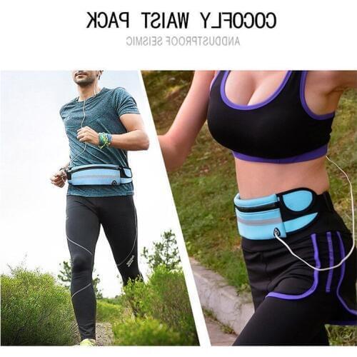 2019 Waist Pack Men Women Fashion Pack Belt Money For Running Jogging Cycling Phones Sport Running Waterproof Belt Waist Bags
