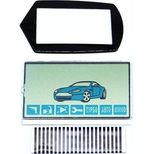 A61 LCD display flexible cable+ LCD keychain Glass for Starline A61 lcd remote controller A61 display with Zebra Stripes