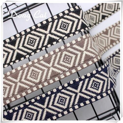 FREE shipping 3yards-50yards/lot 1.6'' 40mm 4CM width webbing lace ribbon weaving DIY costume ribbon lace for clothing