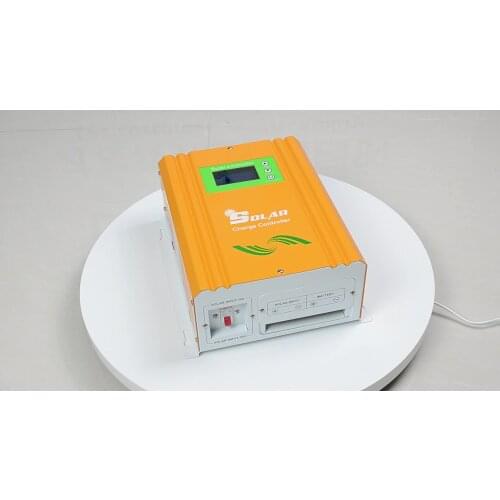 CE RoHS Certified environmental-friendly 50a 100a pmw solar controller/solar charger controller 96v 192v with LCD display