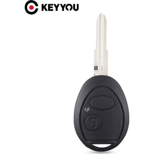 KEYYOU Transponder Car Key Shell Case For Land Range Rover Discovery 75 Z3 Z4 X3 X5 E46 E39 For BMW Mini Cooper R53 R50