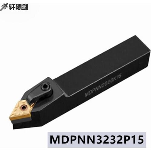 1PC MDPNN 3232P15 CNC Lathe Tool Holder Outer Turning Metal Cutting DNMG