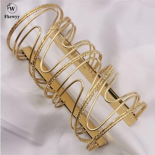 Fkewyy New Punk Bracelets For Women Long Exaggeration Jewelry Designer Snake Bracelet Gothic Christmas Bangles Accessories Gift