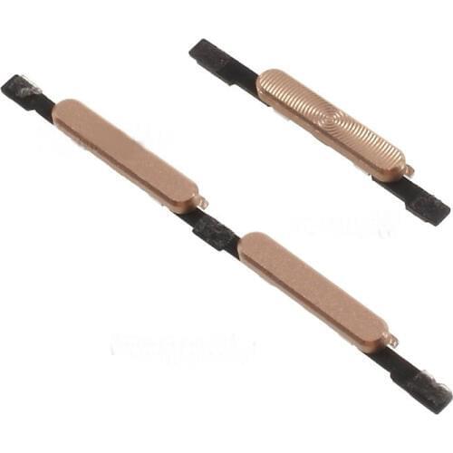 OEM Side Keys Power and Volume Buttons Set for HTC One M9 Gold Black