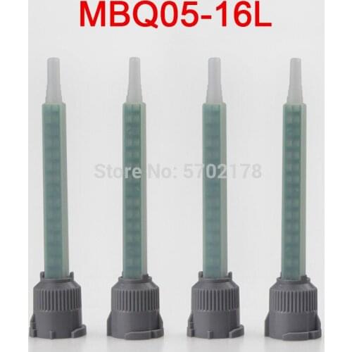 50pcs 1:1 AB square static mixing tube AB mixing tube mixing nozzle AB distribution Dispensing tip