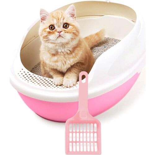 Plastic Litter Scoops For Kitty Sifter With Deep Shovel And Easy Handle Cat Litter Scoop Pet Toilet Picking Scoopers