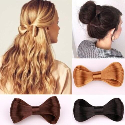 Fashion Hairstyle Big Bowknot Ties Wig Hairpin Hair Clip Hair pin Headwear Clips Hair Accessories for Women Girls Wedding Party
