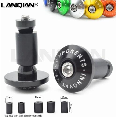 Motorcycle Handle Bar End Weight Handlebar Grips Cap Anti Vibration Silder Plug For Yamaha Kawasaki honda Dirt Bike Parts