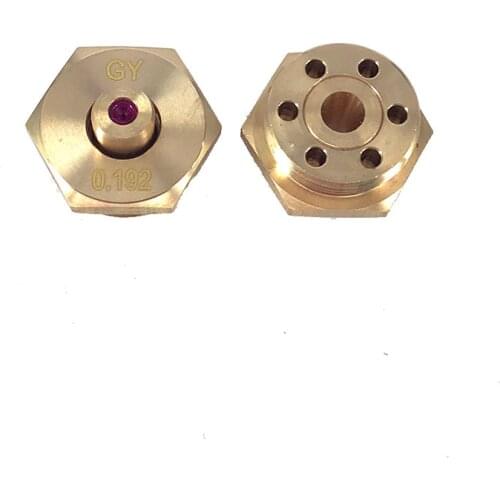 WEDM Parts Ruby Molybdeum Wire Guider Nozzle 0.192mm for 0.18mm Molybdenum wire for CNC Wire Cut Medium Speed Machine