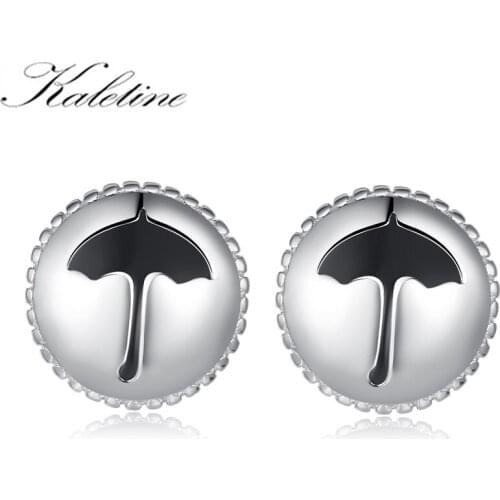 KALETINE Cute Mini Umbrella Pattern Stud Earrings for Women Girl Fashion Creative Funny Pendant Jewelry Accessories