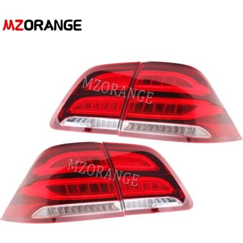 LED Rear Tail Light For Mercedes Benz ML CLASS W166 2012 2013 2014 2015 Turn Signal Brake Reverse Warning Lamp Car Accessories