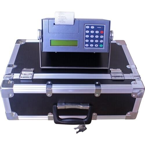 TDS-100P Portable ultrasonic water liquid flow meter with built-in printer for 15-100mm pipe