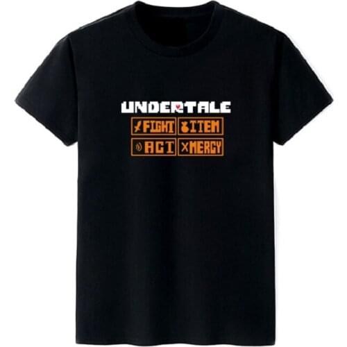 High-Q Unisex Anime Undertale Frisk Toriel Sans Papyrus pure cotton T-Shirt tshirt tee Undertale breathable t-shirt tshirt Tee