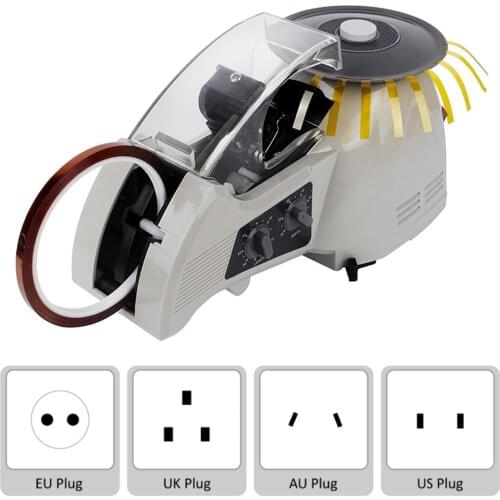 High Precision Automatic packing tape dispenser Tape adhesive cutting cutter machine width 3~25mm ,Length 10~60mm ZCUT-8 220V