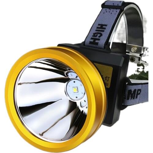 Bright glare charging long life head-mounted flashlight waterproof LED lamp Night fishing