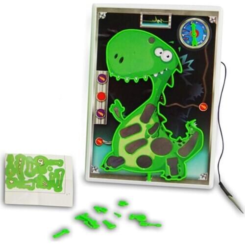 Funny Multiplayer Board Electric Crazy Dinosaur Game Party Casual Puzzle Toys