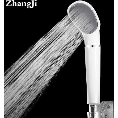 ZhangJi Golf Shape SPA Shower Head Water Saving Handheld Showerhead High Pressure ABS Spray Nozzle Healthy SPA Filter