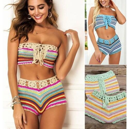 Ladies Cotton Crochet Beach Cover Swimsuit Swimsuit Cover Swimsuit One Size