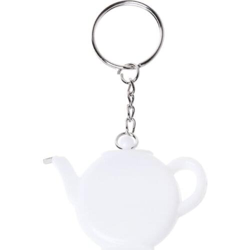 1.5 Meters Mini Steel Tape Measure Creative Portable Keychain Ruler Sewing Decoration Gift