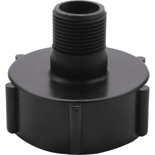 1Pcs 1000L Ibc Water Tank Garden Hose Adapter Fitting 60Mm Adaptor 0.75 Garden Hose Pipe Valve Accessories
