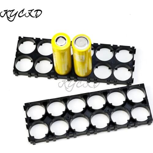 18650 Lithium Battery Holder Bracket 18650 Spacer Assembly Group Module DIY Battery Box Case Pack Splicing Bracket 2X3 2X4 2X5/6