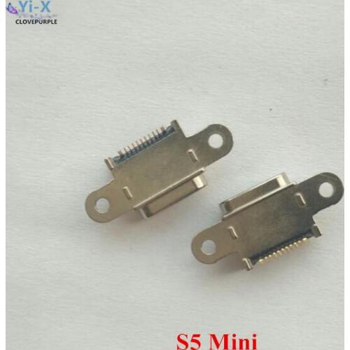 10PCS/Lot Charger Micro USB Charging Port Dock Connector Socket For Samsung Galaxy S5 Mini G800 Repair Parts