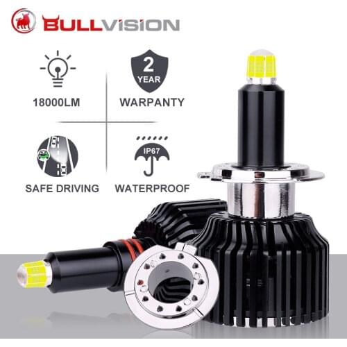 18000 LM 3D 360 H7 Led Car Headlight Bulb 5000K 48 CSP H11 H8 H1 HB3 9005 HB4 9006 50W Automotive Fog Lights Turbo Mini LED Lamp
