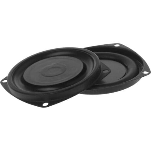 2PCS Woofer Radiator Bass Passive Speaker 3" Low Frequency Loudspeaker Diaphragm Vibration Plate DIY