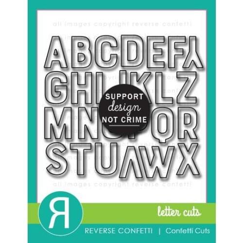 2021 AliliArts Metal Cutting Dies 26 capital letters diy Scrapbooking Photo Album Decorative Embossing PaperCard Crafts Die