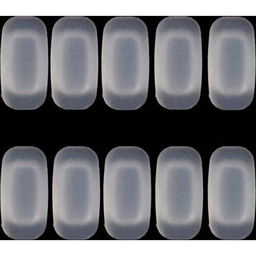 5Pairs/Lot New Square Silicone Airbag Soft Nose Pads On Glasses Slot Type Embedding Cassette Anti-Slip Toos Eyeglasses