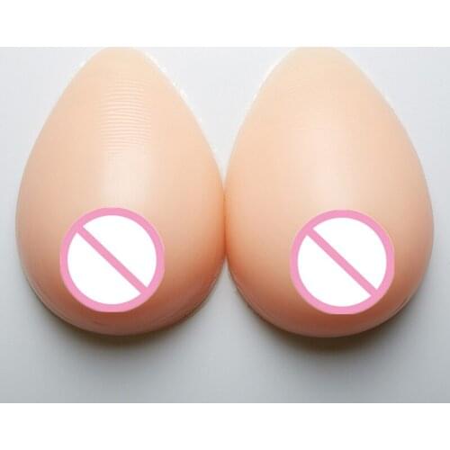 600/pair A/B cup Sexy And Natural Silicone Breast Forms Round Silicone Fake Breast For Mastectomy