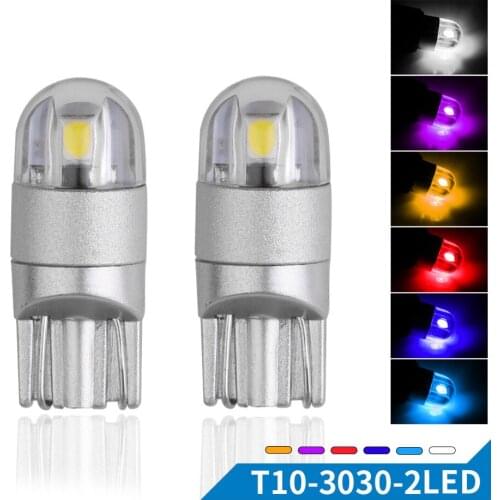 Auto DC12V T10 3030 2SMD Car Width Lamp Door Light Reading Light Car Led Light Motorcycle Light Assembly