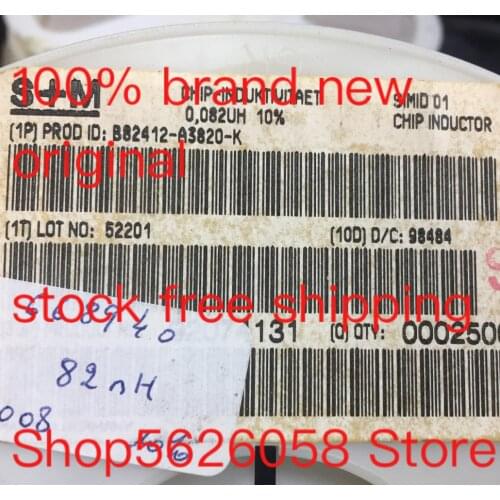 B82412-A3820-K SMD 100% new original freeshipping STOCK 50PCS-3000PCS/LOT