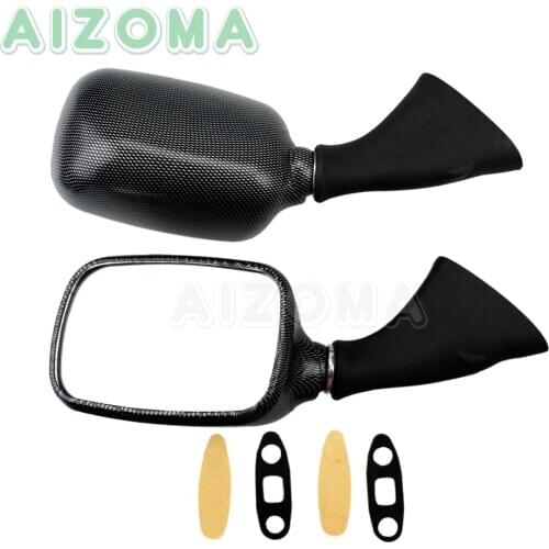 Street Motorcycle Side Rearview Mirror Rear View Mirrors for Suzuki GSXR 600 750 1000 1300 Hayabusa GSX R750 R1000 1999-2007