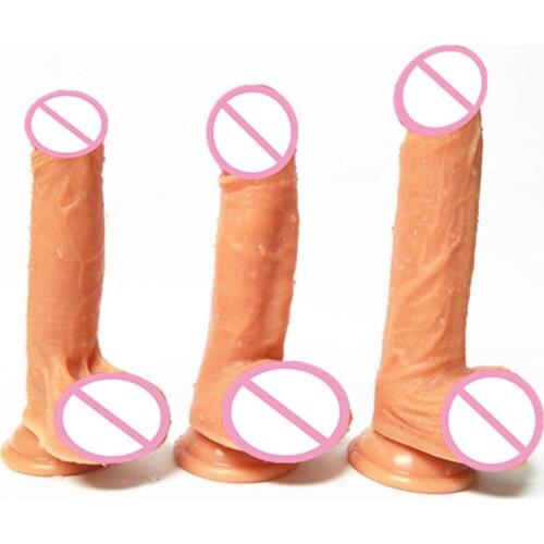 Super Suction Cup Dildo Realistic Slicone Male Artificial Penis Sex Products Adult Sex Toys For women Masturbator Dildos penis