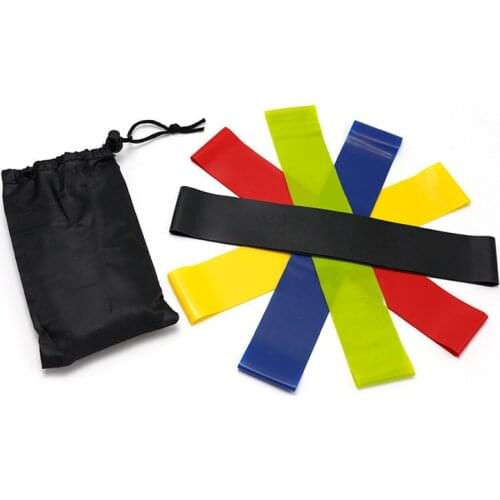 Sport Yoga Resistance Bands Fitness Workout Elastic Tension Band Strength Training Yoga Loops Health Exercise Pull Strap Belt